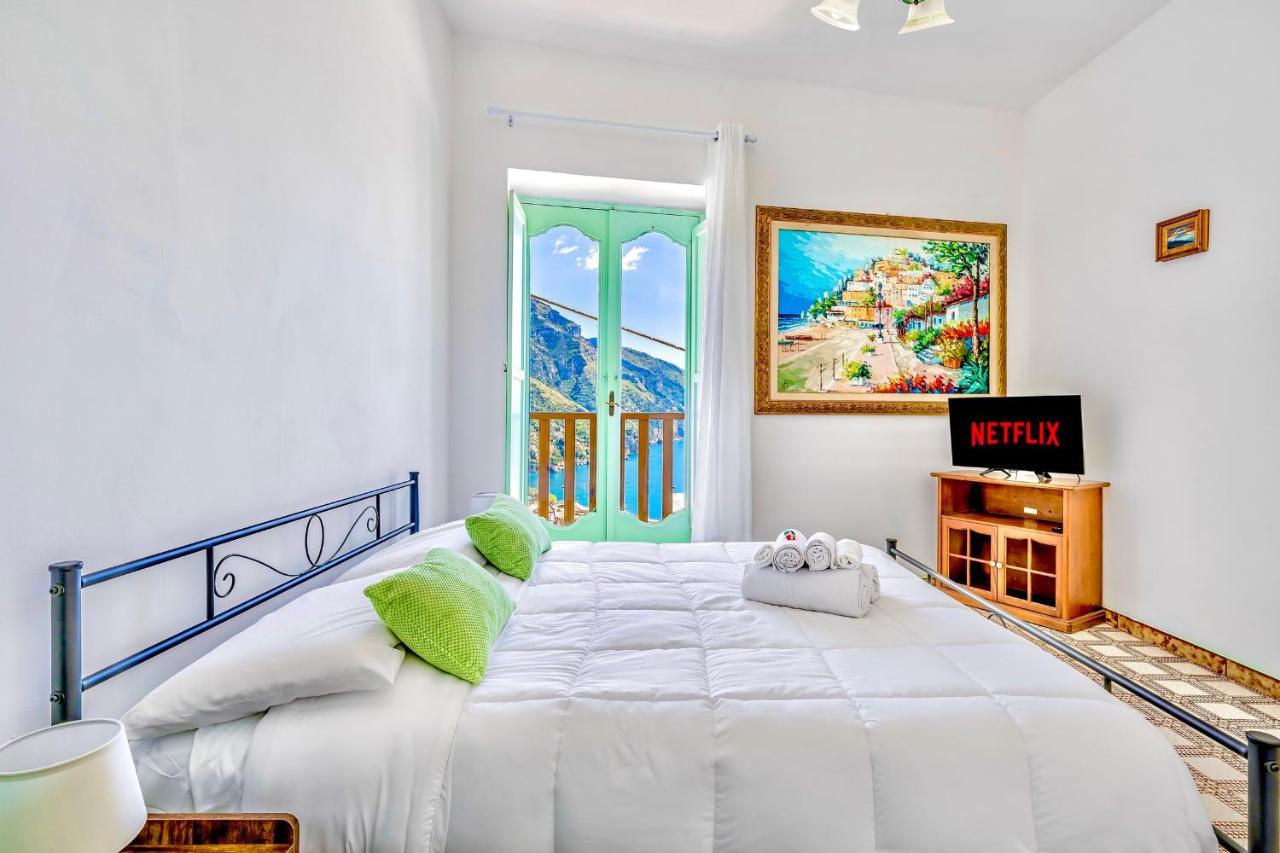 Positano Heart - Sea View - Near Shops And Restaurants Villa Bagian luar foto