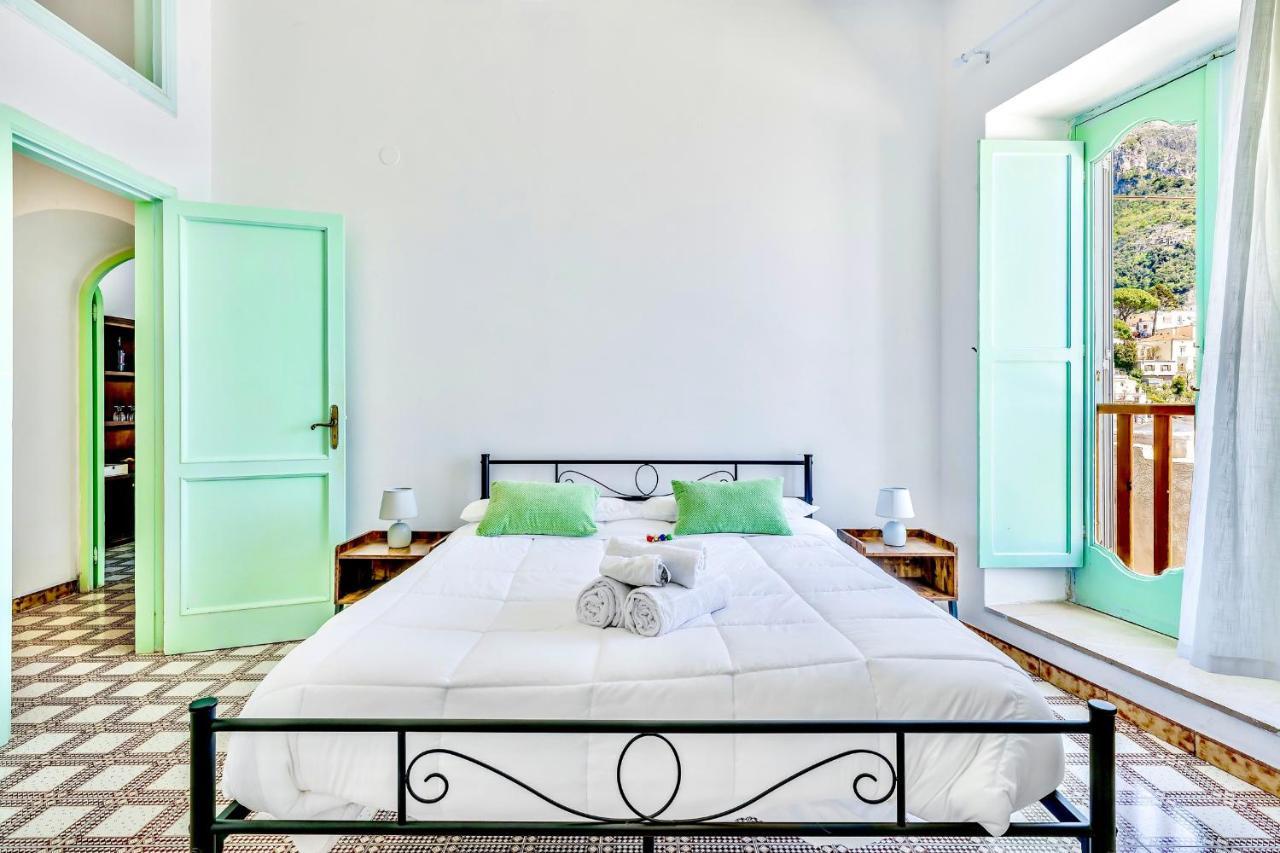 Positano Heart - Sea View - Near Shops And Restaurants Villa Bagian luar foto